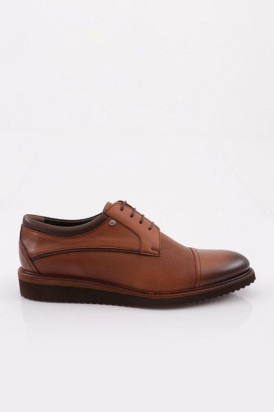 DGN Men's Eva Sole Shoes Tan Genuine Leather 4541026102