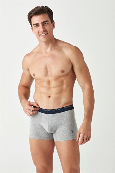 U.S. Polo Assn. U.S. Polo Assn. Чоловічі темно-сині боксери - сірі боксери 2 Li Boxer