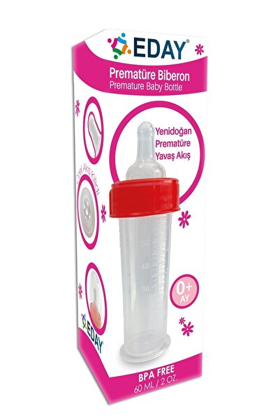 Eday Premature Bottle - 60 ml - Newborn Premature Bottle Pacifier