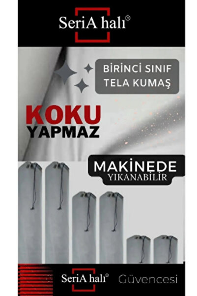 Sarar 2 Adet 6m² Halı Hurcu - Halı Kılıfı - Bağcıklı Halı Hurcu- Halı Poşeti - Halı Ambalajı
