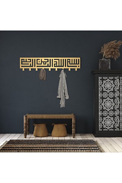 DECOVIENO Metal Askılık, Elbise Askılığı,Duvar Askılık, Vestiyer Elbise Askıs...