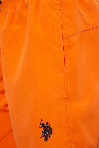 U.S. Polo Assn. Ανδρικό πορτοκαλί μεσαίο σορτς κολύμβησης 21000