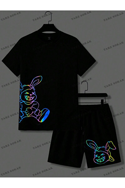 bellanova Σετ μπλουζάκι και σορτς με στάμπα - Σετ κάτω και επάνω