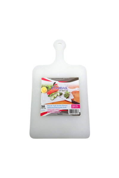 SPRENDA Küçük Saplı Beyaz Kesme Panosu