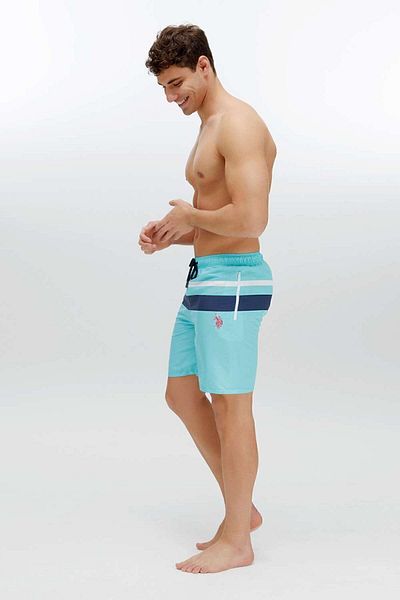 U.S. Polo Assn. Ανδρικό μακρύ σορτς μέντας 22003