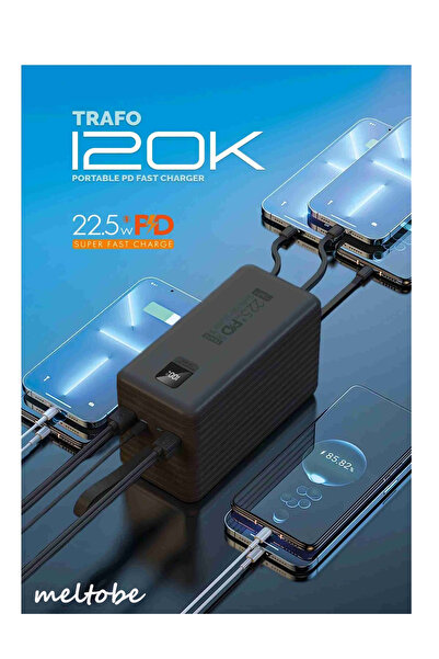 meltobe Powerway 120000 mAh Hızlı Şarj Powerbank