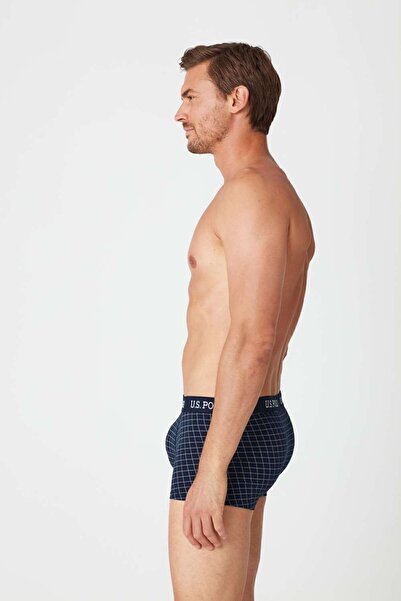 U.S. Polo Assn. Чоловічі темно-сині труси з принтом 2 Li Boxers 82006