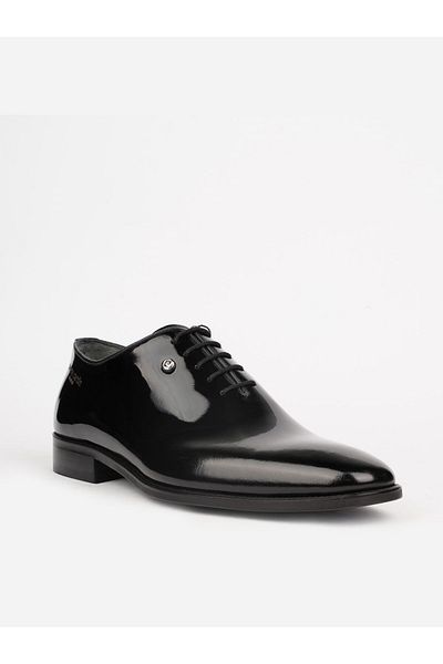 Pierre Cardin 103129   Pantofi clasici pentru bărbați din piele neagră - pantofi deschisi în interior și în exterior