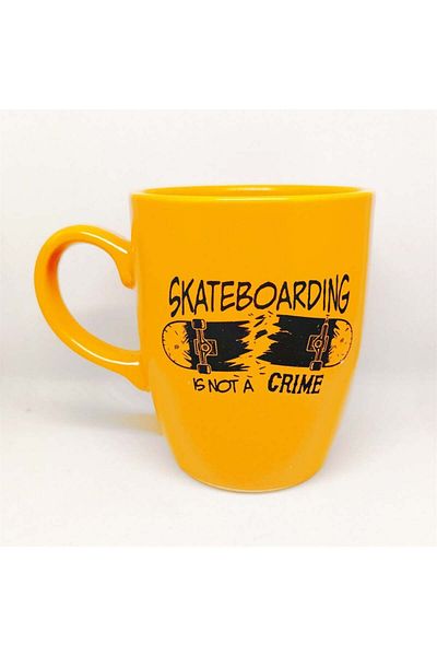 Buka Shops Orange Skateboard Cup
