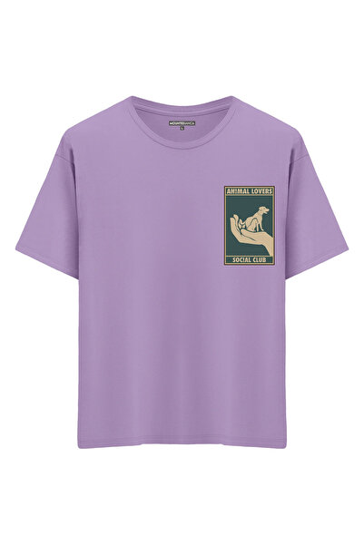 Mounte Bianca Unisex prijatelj - Oversize kroj T-shirt