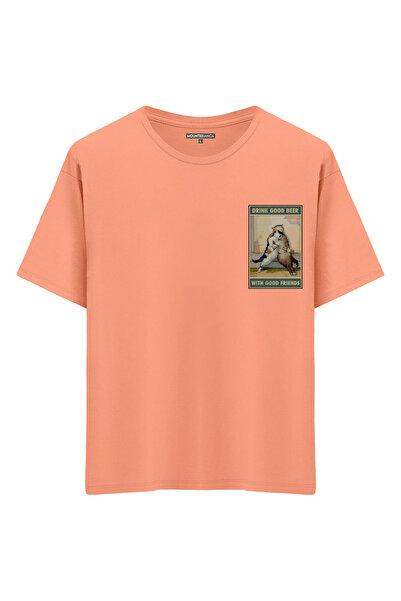 Mounte Bianca Unisex Pijte dobro pivo - Oversize kroj T-shirt