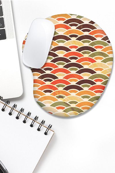 fafaatölye Mouse Pad Printed with Wrist Support