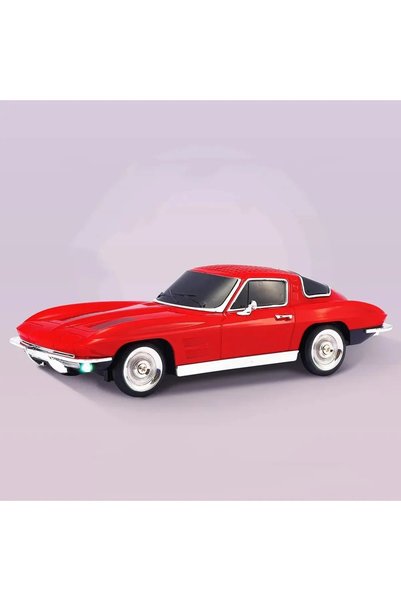Kablosuz Hoparlör Bluetooth Retro 1963 Chevrolet Corvette Klasik Araba Görünümlü Speaker WS-1969