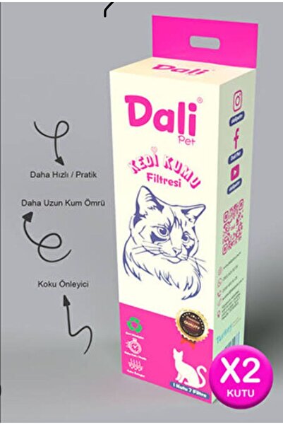 Kedi Kumu filtresi 7’li