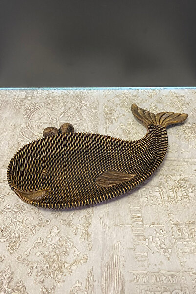 Tasarloxi Dekoratif Balina Balık Tabak