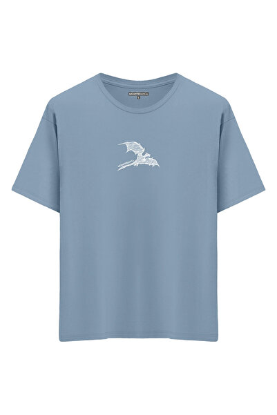 Mounte Bianca Unisex zmaj - Oversize kroj T-shirt