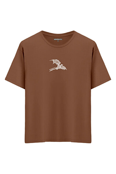 Mounte Bianca Unisex zmaj - Oversize kroj T-shirt