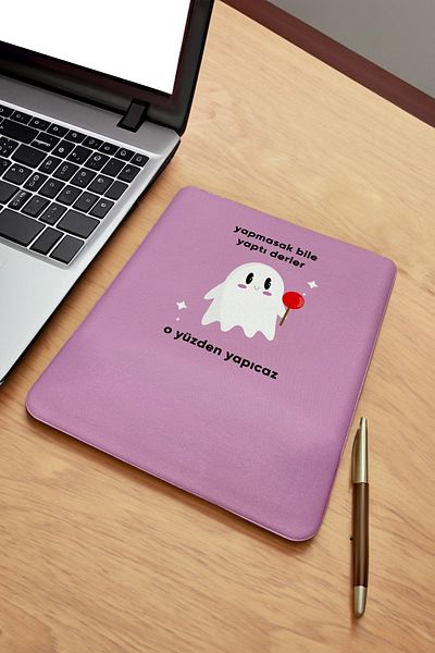 fafaatölye Mouse Pad Printed with Wrist Support