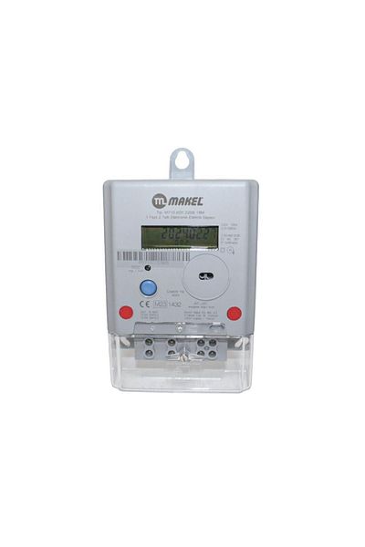 MAKEL Single Phase 1 Phase 2 Wire Electricity Meter
