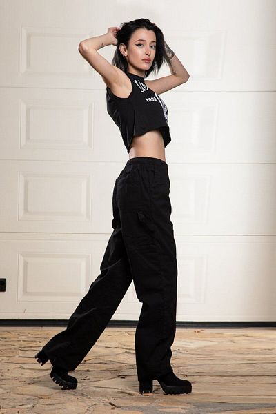 Kutaf Straight Cut Cargo Pants