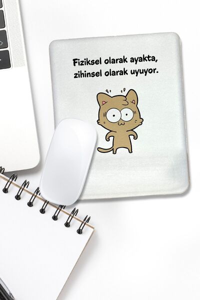 fafaatölye Mouse Pad Baskılı Bilek Destekli