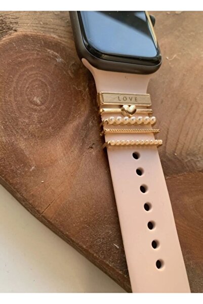 Genel Markalar Love Apple ?Watch band charm akıllı saat kordon süsü