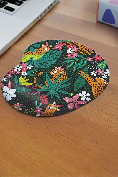 fafaatölye Mouse Pad Printed with Wrist Support