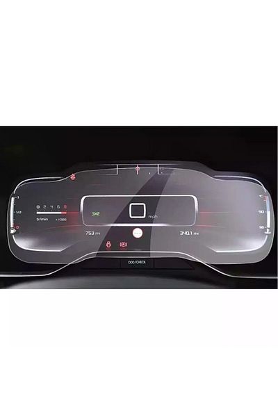 ZDN Case Citroen C5 Aircross Ghost Digital Instrument Compatible Nano Screen Protector 2018-2022