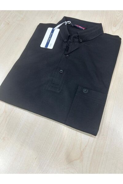 KEMAL EKİNCİ Men's T-Shirt - Quality Design with Buttons and Pockets