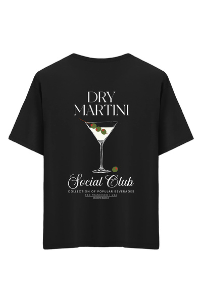 Mounte Bianca Unisex Dry Martini - Μπλουζάκι Oversize
