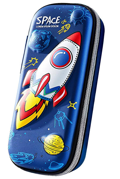 Go Veform حقيبة أقلام رصاص للأطفال من إيفا كاسا ثلاثية الأبعاد باللون الأزرق ...