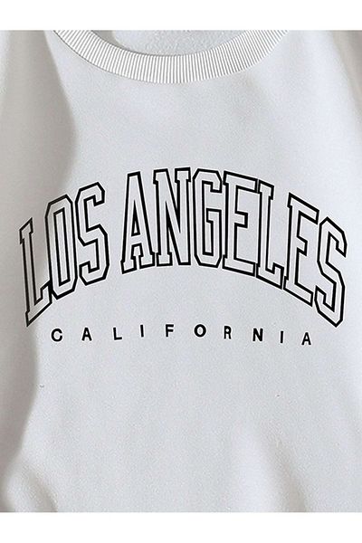 Deocept Μπλούζα με στάμπα Brooklyn New York Unisex Oversize - Crew Neck