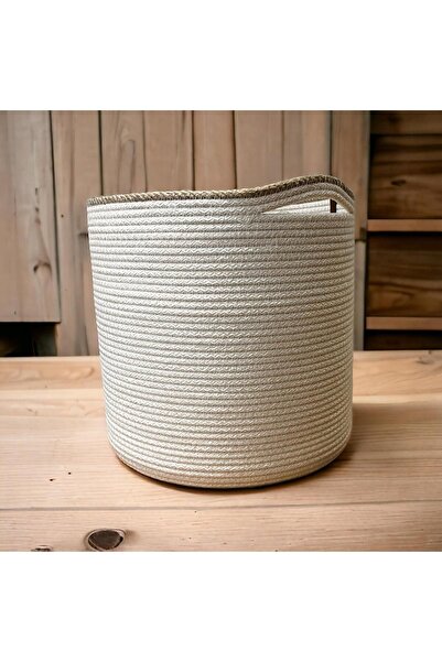 8 Ekim Tasarım Atölyesi ناتشورال إليجانس - سلة كريمية 30x30