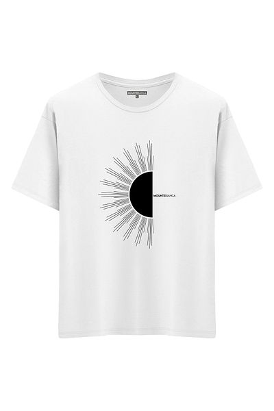 Mounte Bianca Unisex Due - Μπλουζάκι Oversize