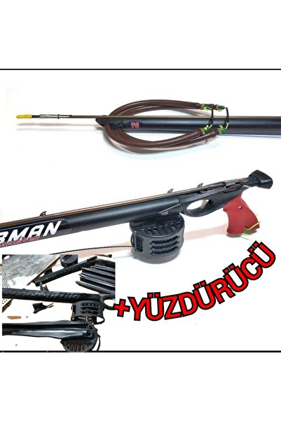 Diverman Yüzdürücülü Divermaster Çift Lastik Zıpkın