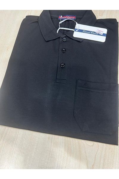 KEMAL EKİNCİ Quality Men's Polo Collar Pocket T-Shirt