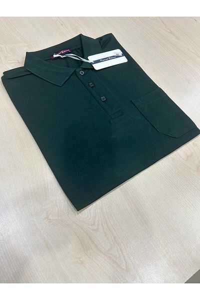KEMAL EKİNCİ Quality Men's Polo Collar Pocket T-Shirt