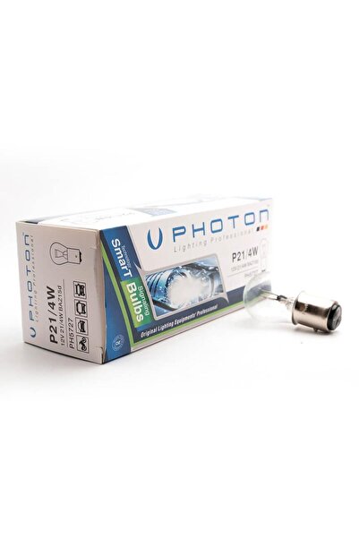 Photon P21/4w 12v Stop Ampülü Çift Duy Şaşı Tırnak Ph5727