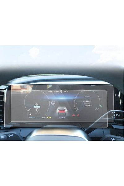 ZDN Case Renault Megane E-tech Compatible Multimedia and Instrument Panel Nano Screen Protector