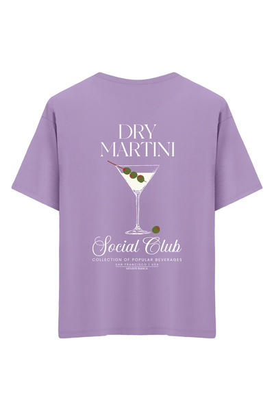 Mounte Bianca Unisex suvi martini - Oversize kroj T-shirt
