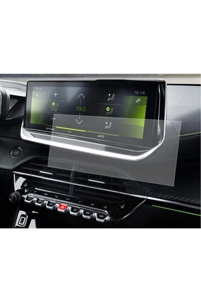 ZDN Case Peugeot 5008 10 Inch Multimedia Screen Protector 9h 2019-2020