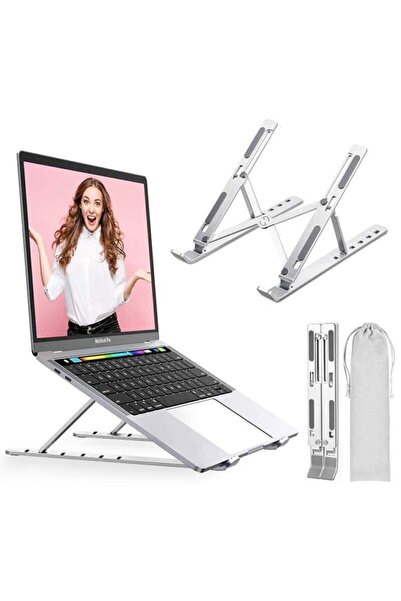 Nivagatore 6-level Ayarlanabilir Dizüstü Standı Taşınabilir Alüminyum