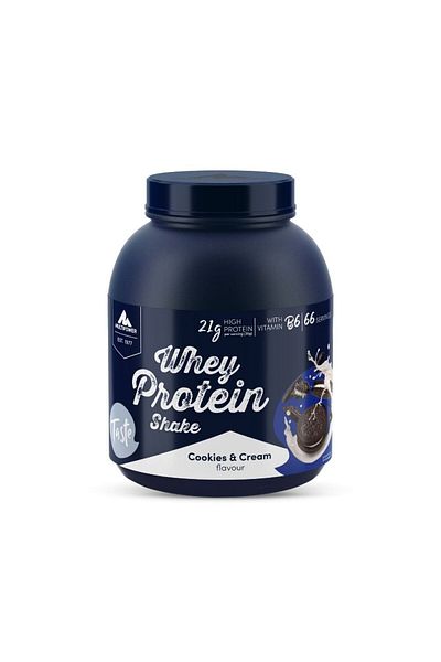 Multipower 2kg Whey Protein Shake - Cookies Cream Flavor