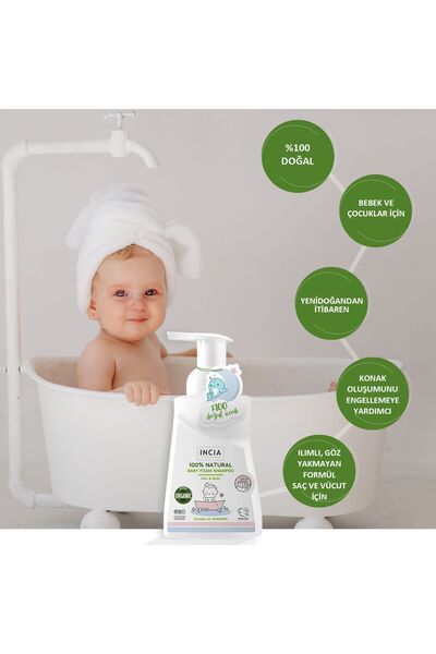 Incia %100 Doğal Yenidoğan Günlük Bakım Seti