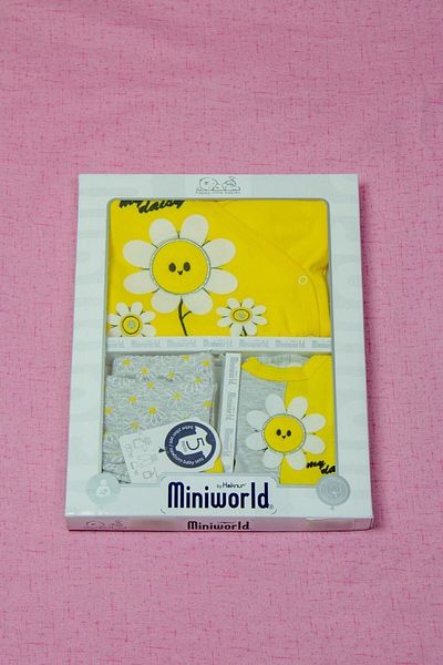 Miniworld Papatya 5-Piece Bodysuit Set for Girls