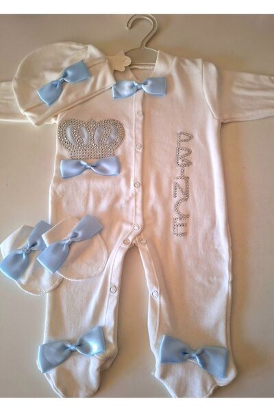 biyan collection طقم ملابس للأطفال البنات والأولاد مكون من 3 قطع، طقم بدلة مك...