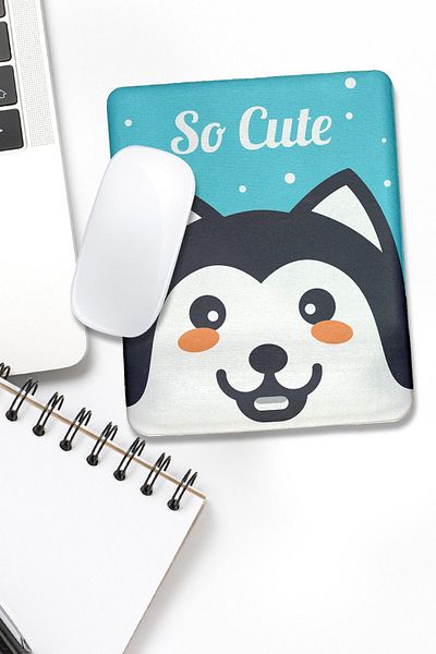 fafaatölye Mouse Pad Printed with Wrist Support