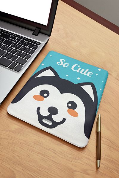 fafaatölye Mouse Pad Printed with Wrist Support