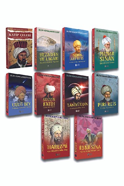 Parola Yayınları Bilim Adamlarımız Seti 10 Kitap Tk.