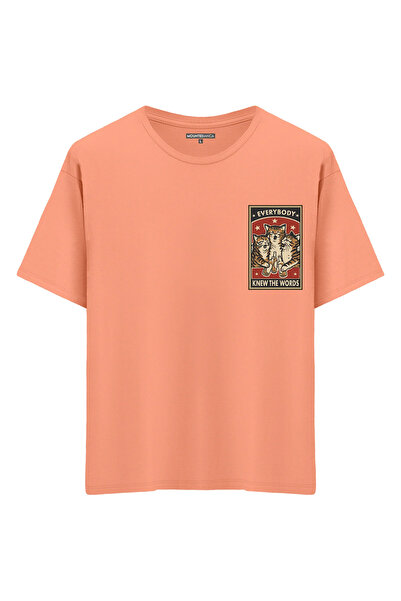 Mounte Bianca Unisex Svi su znali tu reč - Oversize kroj T-shirt